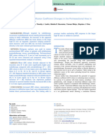 Post Treatment ADC Changes in The Periresectional Area in Patients With GBM