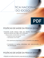 Política Nacional Do Idoso