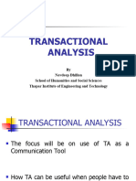 TRANSACTIONAL ANALYSIS Final