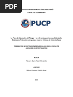 La Ficha de Valoración Del Riesgo y Su Relevancia para La Expedición de Las Medidas de Protección Otorgadas A Mujeres Víctimas de Violencia Física