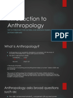 Introduction To Cultural Anthropogy