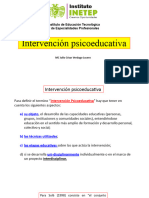 Sesión 3-Intervención Psicoeducativa A