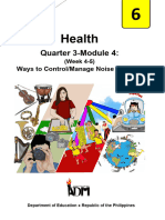 Health6 - q3 - Mod4 - Ways To Control Manage Noise Pollution - v4