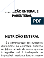 Nutrição Enteral e Parenteral