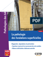 O Pathologie Fondations Superficielles Aqc Sommaire