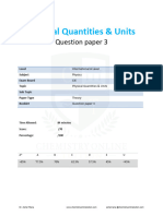 1.3 Physical Qualtities-Cie Ial Physics-Theory Qp-Unlocked