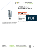 Vibration Transmitter ISO10816-AV001