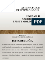 Corrientes Epistemiologicas