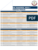 Horario Academico 2023 1