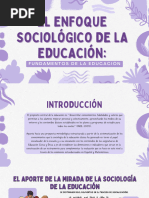 Enfoque Sociológico