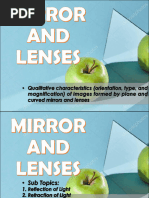 Mirror and Lenses 10