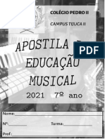 Apostila 7º Ano 2021 - COMPLETA Pedro II