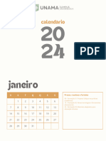 Calendário Docente 2024.1