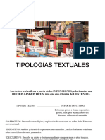 Tipologías Textuales