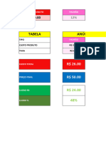 Planilha de Preco (Version 1)