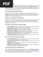 Welder Resume Examples