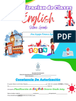 Planificacion English 8° Grado