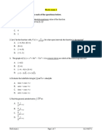 Mock Exam 1 (Non Solved)