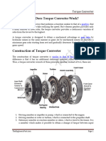 How Does Torque Converter Work