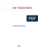 Nilesh Kale - Law of Taxation (2019)