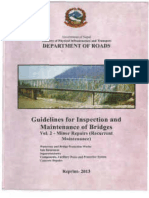 Guidelines For Inspection and Maintenance of Bridges Vol.2 - Minor Repairs (Recurrent Maintenance) Reprint - 2013