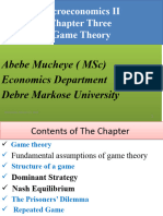 Microeconomics II