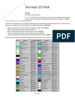 Práctica 2 Encender LED RGB de Varias Formas