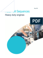 2022 ACEA Oil Sequences Heavy Duty Engines