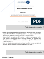 Chapitre 1 - Fondamentaux Du Management de Projet