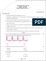 Science Grade 9 Sample Paper1