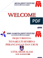 Welcome: Mmc-Gamuda Joint Venture