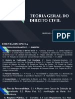 Teoria Geral Do Direito Civil