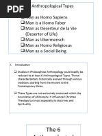 6 Anthropological Types