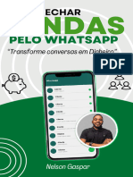 Ebook COMO FECHAR VENDAS PELO WHATSAPP - Nelson Gaspar