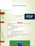 Handout Basic Hematology