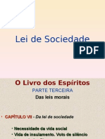 Palestra Lei de Sociedade + Lei de Justiça, Amor e Caridade