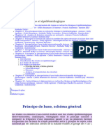 Recherche Clinique Et Épidémiologique - Principe de Base, Schéma