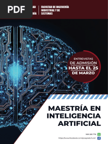 Maestría Inteligencia Artificial UNI 2024-I