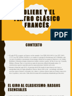 Moliere y El Teatro Clásico Francés