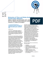 EoT and Delay in Construction Disputes Flyer 2022