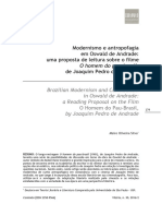 Modernismo e Antropofagia em Oswald de Andrade: Uma Proposta de Leitura Sobre o Filme de Joaquim Pedro de Andrade