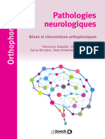 Pathologies Neurologiques Bilans Et Interventions Orthophoniques