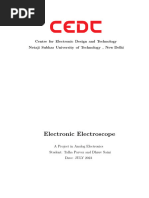 Electronic Electroscope Report