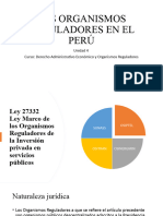 Los Organismos Reguladores en El Perú