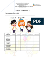 Examen Trimestre Ii