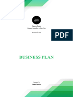 Business Plan Word Template