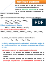 Tema IV Cinética Química PDF