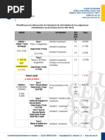 Calendario de Actividades - I Pac 24 Español Gral