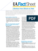 Protecting Workers From Effects of Heat (OSHA)