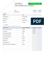 IC Project Management Meeting Minutes Sample 11856 - WORD